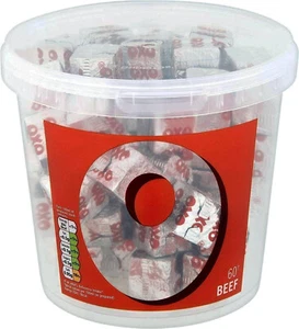OXO 1 Tub of Beef Stock Cubes Gravy 1 x 60 Individual Pieces - Picture 1 of 1