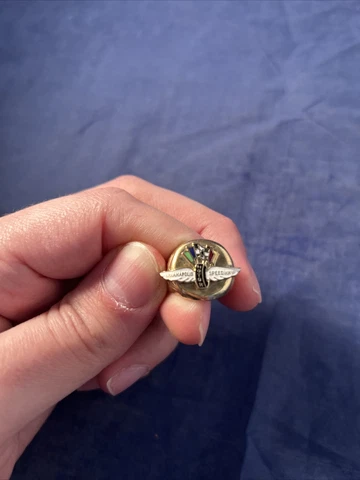 Vintage 1960s? 1970s? Indy 500 Indianapolis Motor Speedway Ring Enamel Cover