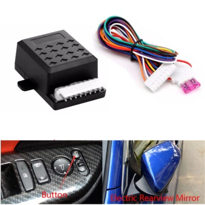 Módulo controlador sistema plegable/desenfoqueante automático espejo lateral vehículo coche inteligente Foto 1 de 4