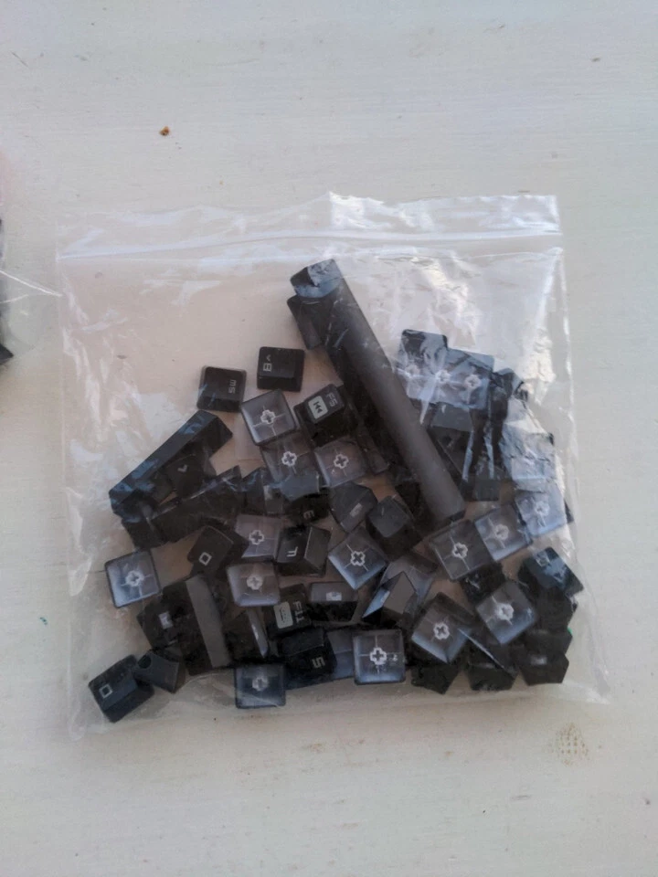 Razer Blackwidow usw. Keycaps Ersatz MX Cherry Tasten Kappen ISO - Bild 1 von 2