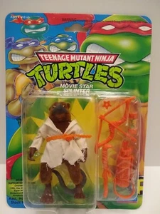 PLAYMATES 1992 VINTAGE TMNT TEENAGE MUTANT NINJA TURTLES MOVIE STAR SPLINTER - Picture 1 of 6