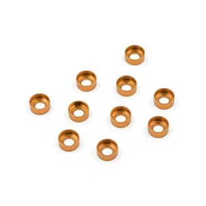 Yeah Racing Alu. M3 Button Head Countersunk Washer Orange RC Cars Drift Touring - Picture 1 of 3