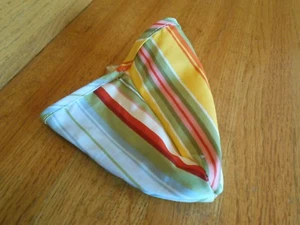 Longaberger Foyer Basket XS Liner Sunflower Stripe fabric *shipping included!* - Imagen 1 de 4