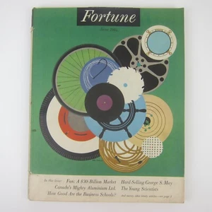 Vintage FORTUNE Magazine June 1954 Aluminum, Bank of America, American-Standard - Bild 1 von 15