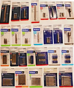 KOBALT Drill Driver Bits Phillips Allen Square Torx Slotted Mix and Match - Picture 1 of 30