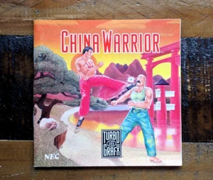 China Warrior ✹ MANUAL ONLY ✹ TURBO GRAFX 16 ✹ SUPER CD Turbo Duo Game ✹ USA - Picture 1 of 7