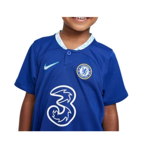 Nike Chelsea Home Mini Kit DJ7888-496 Rush Blue/Chlorine Blue/White SZ XS-3XL - Picture 1 of 5