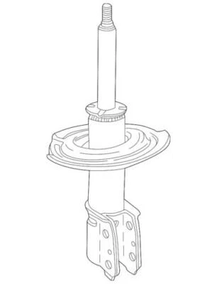 Genuino GM 05-09 Buick LaCrosse Suspensión Delantera Puntal Lado Pasajero 89060255 Foto 1 de 2