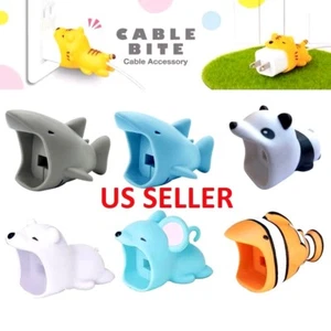 Big Charging Cable Organizer Animal Bite Wire Protector Cord Protection Cover - Picture 1 of 10
