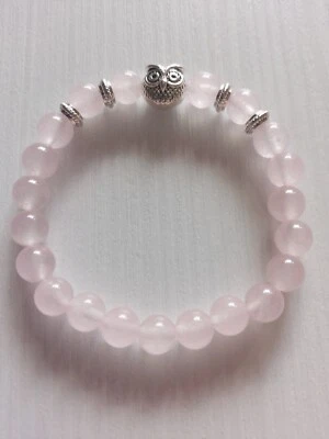 Bracciale di perline con gufo - Immagine 1 di 4