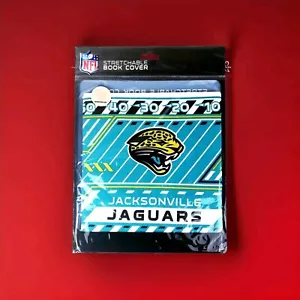 NFL Florida Jacksonville Jaguars Stretchable Protective Book Textbook Cover - Picture 1 of 2