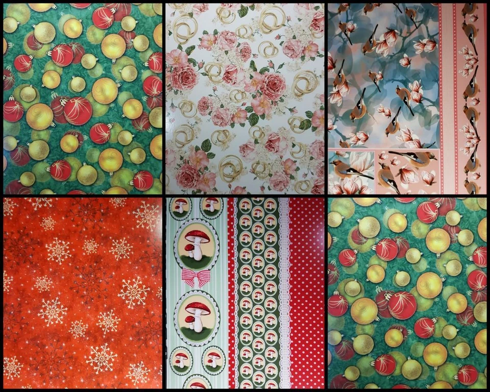 A4 Decoration Card 210gsm Christmas Baubles Snowflakes Wedding Mushrooms Birds - image 1 of 1