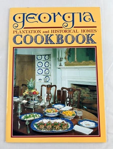 Georgia Plantation and Historical Homes Cookbook Susan C Trudeau Trade Paperback - Picture 1 of 6