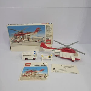 Vintage Lego Rescue Set 770 99.9% Complete With Box Instructions Nice! - Picture 1 of 9