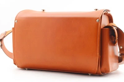 [Casi COMO NUEVO] Fujifilm Fuji TX-1 Cuero Genuino Unidad de Hombro Estuche Bolso de JAPÓN Foto 1 de 4