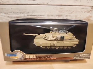Dragon Armor 1/72 M1A2 Abrams Tank 4th Infantry Division Iraq 2003 Diecast 60016 - Picture 1 of 10