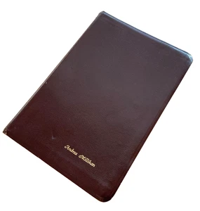 NIV Thinline Bible 1996 Burgundy Bonded Leather Double Column Text 1984 - Imagen 1 de 14