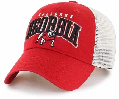 GORGIA BULLDOGS SOMBRERO AJUSTE RELAJADO CAMIONERO MALLA EQUIPO DE FÚTBOL NCAA GORRA NUEVA Foto 1 de 3