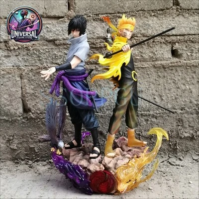 Naruto Shippuden - Naruto Sasuke Action Figure - 42cm - NUOVO - PVC Statue - Immagine 1 di 2