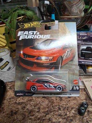 НОВЫЙ литой автомобиль Hot Wheels Premium Fast & Furious LANCER EXRESOLUTION IX JBM02 1:64 - Изображение 1 из 4