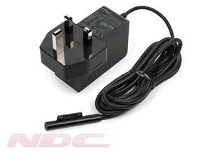 Chargeur d'origine Microsoft 1736 - Adaptateur secteur 24W pour Surface Go 1/2/3/4 - Photo 1/2