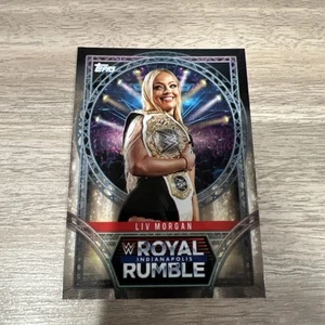 Liv Morgan WWE Trading Card 2025 Topps Royal Rumble Event Exclusive RR-3 - Picture 1 of 2
