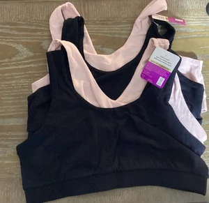 Fruit of The Loom 4 Pack Signature Cotton Stretch Bras NWT Size XL - Picture 1 of 3