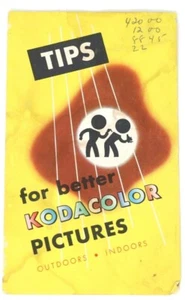 Vintage Prospekt mit Tipps für bessere Kodacolor Bilder - Bild 1 von 5