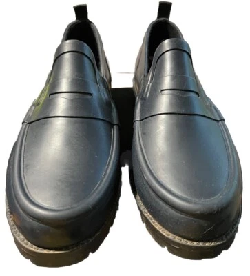 Mocasines para mujer azul marino Lands end Penny sin cordones jardín estiércol impermeables lluvia talla 9 Foto 1 de 4