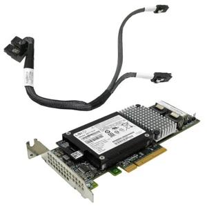 Sun Oracle 7047503 LSI MR SAS 9261-8i 6G PCIe x8 Contrôleur RAID + BBU + Câble SAS - Photo 1/6