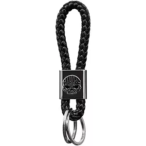 Llavero Harley-Davidson Willie G Calavera Vinilo Trenzado Cuerda Negra 4545 - Imagen 1 de 2