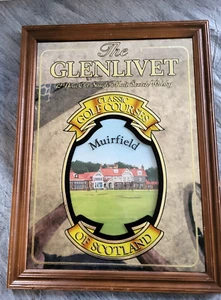 Espejo enmarcado de colección The GLENLIVET Scotch Classic para campos de golf Muirfield - Imagen 1 de 9