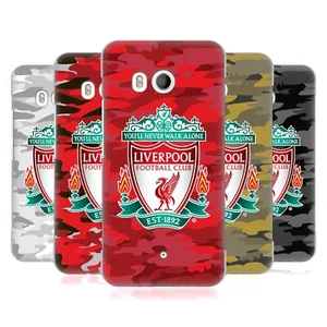 OFFICIAL LIVERPOOL FOOTBALL CLUB CAMOU HARD BACK CASE FOR HTC PHONES 1 - Picture 1 of 17