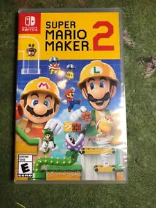 Super Mario Maker 2 - New Sealed! Nintendo Switch - Picture 1 of 3