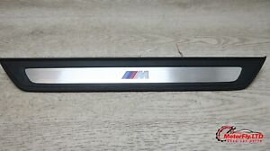 2018 BMW 5 SERIES G30 M SPORT FNS FRONT LEFT KICK PLATES DOOR SILL COVER 8061056