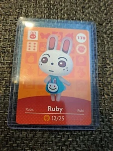 Ruby - 170 - Serie 2 - Autentica carta amiibo attraversamento animali - Foto 1 di 2