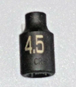 MATCO "ADV" AP4.5M6V, 1/4" DRIVE, 4.5MM. IMPACT SOCKET, SHALLOW, 6 POINT. - Picture 1 of 12