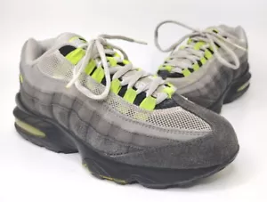 Nike Air Max 95 Size 6Y Women Sz 7.5 Neon 2012 Blk/Volt 307565-036 Black Volt OG - Picture 1 of 11