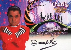 Charlie & Chocolate Factory Deep Roy as an Oompa Loompa Autograph Card