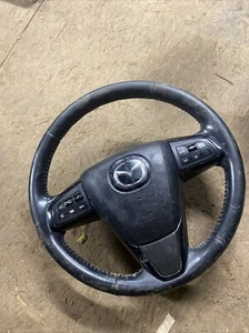 2015 MAZDA STEERING WHEEL BLACK - Picture 1 of 6