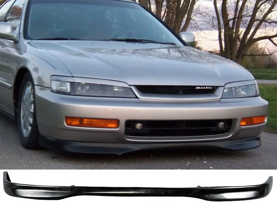ALERÓN LABIAL DELANTERO APTO PARA 96-97 HONDA ACCORD 4D ESTILO TR PP PLÁSTICO ENVÍO A EE. UU. Foto 1 de 1
