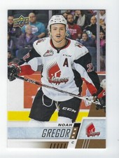 2017-18 Upper Deck CHL #151 Noah Gregor (San Jose Sharks)