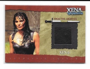 2001 Rittenhouse Xena Warrior Princess Season 6 Costume Card Lucy Lawless R4 275 - Picture 1 of 2