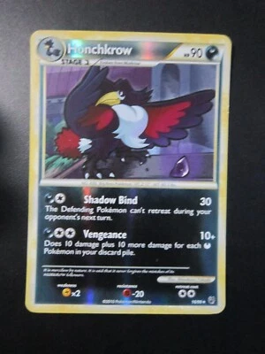 HONCHKROW REVERSE HOLO POKEMON CARD 16/90 UNDAUNTED NEVER PLAYED NM- - Image 1 of 2