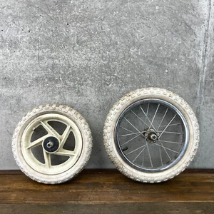 Juego de ruedas Schwinn Yo Kick Scooter 14" 12,5 pulgadas Old School BMX Freestyle años 80 - Imagen 1 de 17