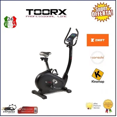 Toorx BRX-100 Ergo Cyclette Con Ergometro Cardio Bike Wireless App Ready 3.0 - Immagine 1 di 4