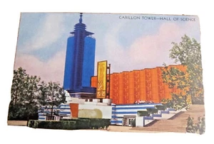 CHICAGO WORLD'S FAIR POSTCARD Hall of Science Building 1933-1934 No 114 - Picture 1 of 2