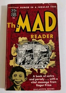 1955 MAD READER - 6. Druck - Ballantine Taschenbuch #93 - Harvey Kurtzman  - Bild 1 von 15