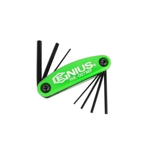 Genius Tools 7 Piece Metric Hex Key Wrench Folding Set - HK-007MF - Picture 1 of 5
