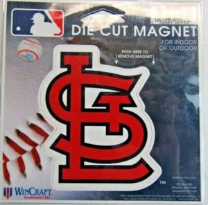 MLB St. Louis Cardinals 4 Zoll Auto Magnet gestanztes Logo von WinCraft - Bild 1 von 1